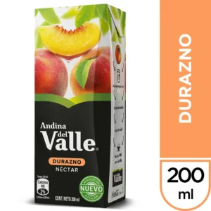 jugo 200 ml del valle durazno