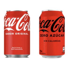 cocacola lata 350 ml variedades