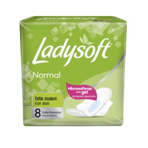 toallitas higienicas ladysoft clasica 8u