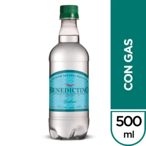 agua con gas benedictino 500 ml