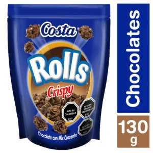 chocolate rolls costa crispy 130 g