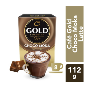 café choco moka latte gold 8un de 14g
